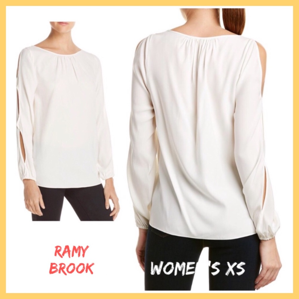 Designer RAMY BROOK Silk Top P17